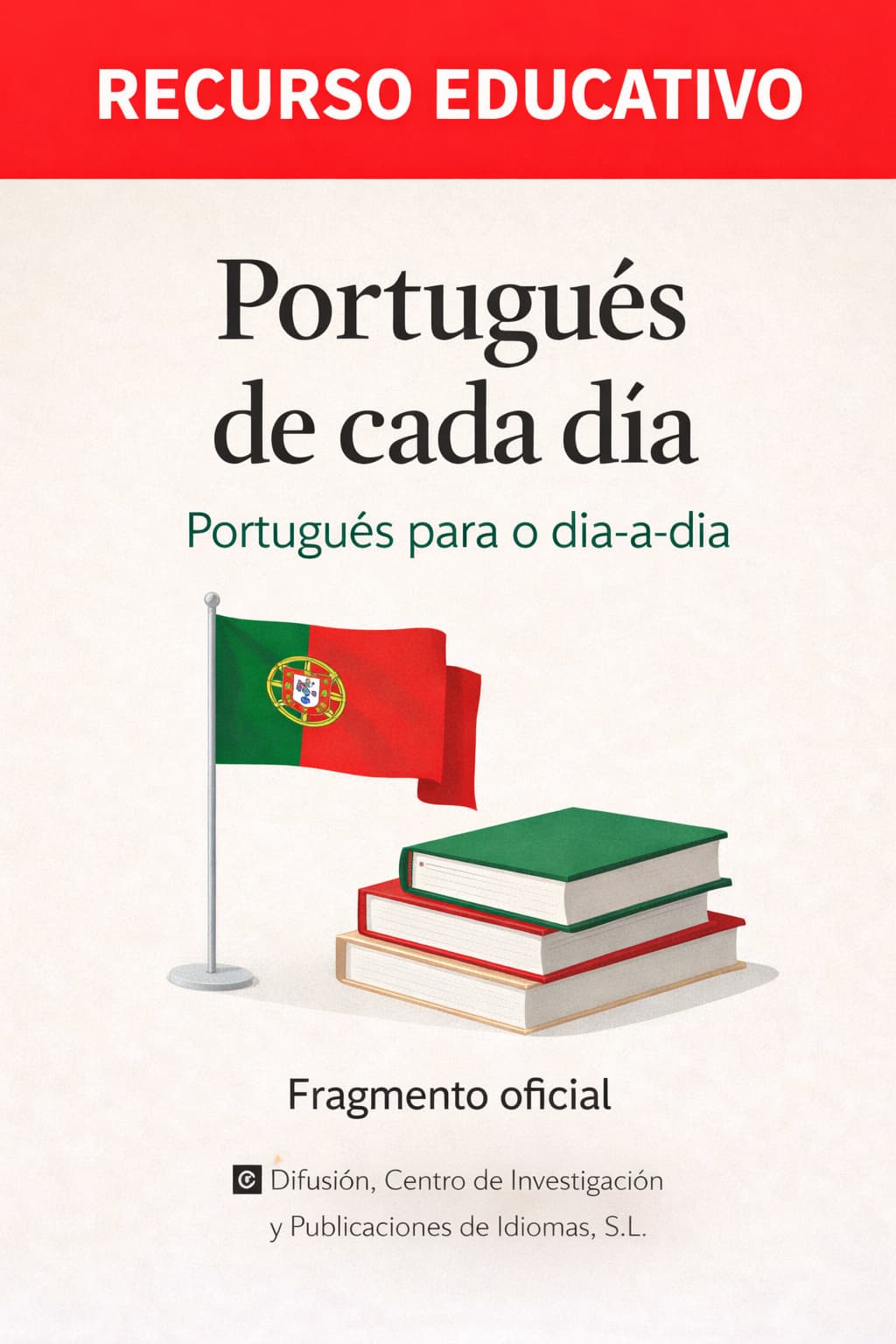 Portada de Portugués de cada día